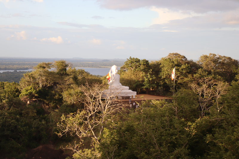 anuradhapura uitzicht minhatale beeld