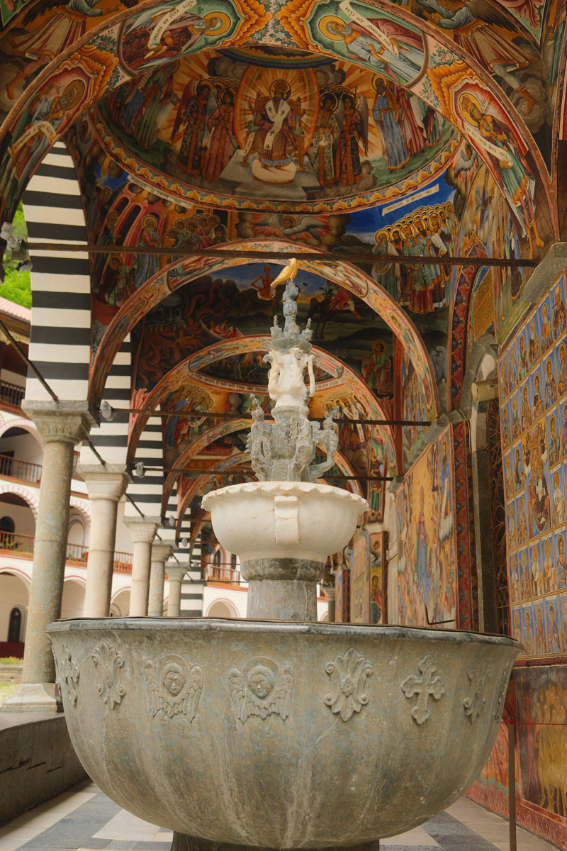 rila monastry fontein